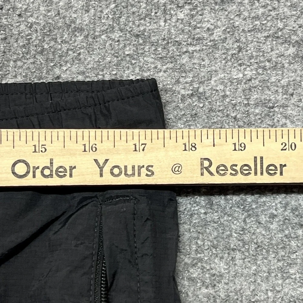 The North Face HyVent Rain Pants Mens Small Black Nylon Mesh Lined Hiking